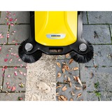 Kärcher S 6 Twin scopa elettrica Nero, Giallo, Spazzatrici stradali giallo/Nero, Nero, Giallo, 872 mm, 926 mm, 1032 mm, 14,8 kg, Manuale