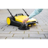 Kärcher S 6 scopa elettrica Nero, Giallo, Spazzatrici stradali giallo/Nero, Nero, Giallo, 795 mm, 926 mm, 1032 mm, 14,2 kg, Manuale