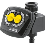 Kärcher WT 4.000 Nero, Giallo Timer per irrigazione meccanica, Controllo irrigazione Nero/Giallo, Timer per irrigazione meccanica, 120 min, Nero, Giallo, 1 pz