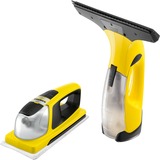 Kärcher WV 2 + KV 4 pulitore di finestra elettrico 0,1 L Nero, Giallo, Lavavetri giallo/Nero, Nero, Giallo, 0,1 L, 28 cm, 105 m², 50/60 Hz, 100-240 V