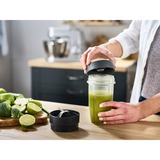 Kenwood KAH740PL Tritatutto trasparente/Nero, Tritatutto, 0,6 L, Grigio, 95 mm, 95 mm, 180 mm