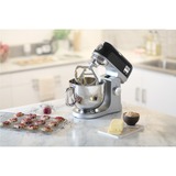 Kenwood kMX750BK robot da cucina 1000 W 5 L Nero Nero/Argento, 5 L, Nero, Manopola, Acciaio inossidabile, Metallo, Metallo