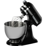 KitchenAid 5KSM125EOB robot da cucina 300 W 4,8 L Nero Nero, 4,8 L, Nero, 220 Giri/min, 1,454 m, 50 - 60 Hz, Acciaio inossidabile