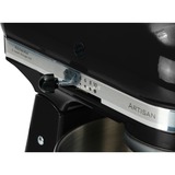KitchenAid 5KSM125EOB robot da cucina 300 W 4,8 L Nero Nero, 4,8 L, Nero, 220 Giri/min, 1,454 m, 50 - 60 Hz, Acciaio inossidabile