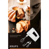 Krups 3 Mix 7000 Sbattitore manuale 500 W Bianco, Mixer manuale bianco, Sbattitore manuale, Bianco, 500 W