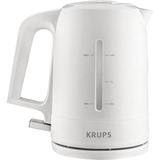 Krups BW 2441 bollitore elettrico 1,6 L 2200 W Bianco bianco, 1,6 L, 2200 W, Bianco, Acciaio inossidabile, Indicatore del livello dell'acqua, Filtro