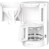 Krups F30901 Macchina da caffè con filtro, Macchina fa filtro bianco, Macchina da caffè con filtro, 1050 W, Bianco