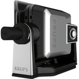 Krups FDD95D piastra per waffle 2 waffle 1200 W Nero, Acciaio inossidabile, Cialde accaio/Nero, 420 mm, 210 mm, 220 mm, 3,9 kg, 1200 W, 220 - 240 V