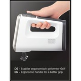 Krups GN 9001 Sbattitore manuale 500 W Grigio, Bianco, Mixer manuale bianco/in acciaio inox, Sbattitore manuale, Grigio, Bianco, Acciaio inossidabile, 500 W