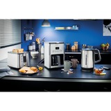Krups KH442D 6 2 fetta/e 850 W Acciaio inox, Tostapane argento/Nero, 2 fetta/e, Acciaio inox, 850 W, 18 mm, 30 mm, 20 mm