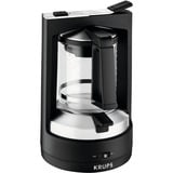 Krups KM4689 Macchina da caffè con filtro 1,25 L, Macchina fa filtro Nero/Argento, Macchina da caffè con filtro, 1,25 L, 850 W, Nero
