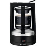 Krups KM4689 Macchina da caffè con filtro 1,25 L, Macchina fa filtro Nero/Argento, Macchina da caffè con filtro, 1,25 L, 850 W, Nero