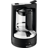 Krups KM4689 macchina per caffè Macchina da caffè con filtro 1,25 L Nero/Argento, Macchina da caffè con filtro, 1,25 L, 850 W, Nero