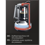 Krups KM4689 macchina per caffè Macchina da caffè con filtro 1,25 L Nero/Argento, Macchina da caffè con filtro, 1,25 L, 850 W, Nero