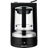 Krups KM4689 macchina per caffè Macchina da caffè con filtro 1,25 L Nero/Argento, Macchina da caffè con filtro, 1,25 L, 850 W, Nero