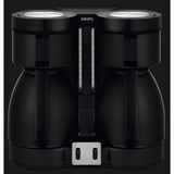 Krups KT 8501 Automatica/Manuale Macchina da caffè con filtro, Macchina fa filtro Nero, Macchina da caffè con filtro, Caffè macinato, 1700 W, Nero