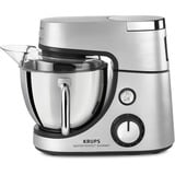 Krups Master Perfect Gourmet KA631D robot da cucina 1100 W 4,6 L Acciaio inox acciaio inox satinato, 4,6 L, Acciaio inox, Pulsanti, Manopola, Sbattitura, Macinatura, Impasto, Miscelatura, 1,8 kg, 0,8 kg