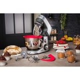 Krups Master Perfect Gourmet KA631D robot da cucina 1100 W 4,6 L Acciaio inox acciaio inox satinato, 4,6 L, Acciaio inox, Pulsanti, Manopola, Sbattitura, Macinatura, Impasto, Miscelatura, 1,8 kg, 0,8 kg