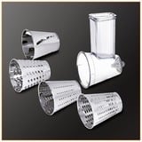 Krups Master Perfect Gourmet KA631D robot da cucina 1100 W 4,6 L Acciaio inox acciaio inox satinato, 4,6 L, Acciaio inox, Pulsanti, Manopola, Sbattitura, Macinatura, Impasto, Miscelatura, 1,8 kg, 0,8 kg