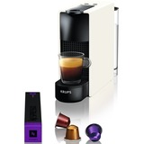 Krups Nespresso Essenza Mini, Macchina a capsula bianco, Macchina per caffè a capsule, 0,6 L, Capsule caffè, 1310 W, Nero, Bianco