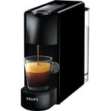 Krups Nespresso Essenza Mini, Macchina a capsula Nero, Macchina per caffè a capsule, 0,6 L, Capsule caffè, 1310 W, Nero