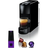 Krups Nespresso Essenza Mini, Macchina a capsula Nero, Macchina per caffè a capsule, 0,6 L, Capsule caffè, 1310 W, Nero