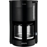 Krups ProAroma Macchina da caffè con filtro 1,25 L, Macchina fa filtro Nero, Macchina da caffè con filtro, 1,25 L, 1100 W, Nero