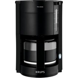 Krups ProAroma Macchina da caffè con filtro 1,25 L, Macchina fa filtro Nero, Macchina da caffè con filtro, 1,25 L, 1100 W, Nero