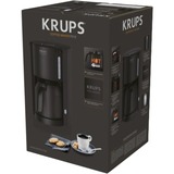 Krups Pro Aroma KM3038 macchina per caffè Automatica/Manuale Macchina da caffè con filtro 1,25 L Nero, Macchina da caffè con filtro, 1,25 L, Caffè macinato, Nero