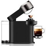 Krups Vertuo Next XN910C10 macchina per caffè Macchina per caffè a capsule 1,1 L, Macchina a capsula Nero/cromo, Macchina per caffè a capsule, 1,1 L, Capsule caffè, 1500 W, Nero, Grigio