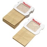 Makita 194746-9 accessorio e ricambio per aspirapolvere Sacchetto per la polvere, Filtro antipolvere Sacchetto per la polvere, Carta, BO4558 / BO4565 / BO5030 / BO5031 / BO3710 / BO3711 / MT924, 5 pz