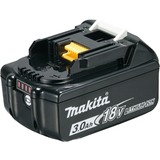 Makita 197599-5 batteria e caricabatteria per utensili elettrici Batteria, Ioni di Litio, 3 Ah, 18 V, Nero, 1 pezzo(i)