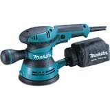 Makita BO5041J levigatrice elettrica Levigatrice orbitale 300 W, Levigatrice orbitale casuale blu/Nero, Levigatrice orbitale, 12000 OPM, 300 W, 218 mm, 123 mm, 153 mm