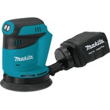 Makita DBO180Z levigatrice portatile Levigatrice orbitale, Levigatrice orbitale casuale blu/Nero, Levigatrice orbitale, 2,8 mm, Batteria, Ioni di Litio, 18 V, 1,7 kg