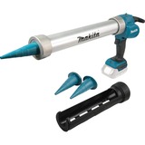 Makita DCG180ZX pistola per colla cordless 18 V Ioni di Litio, Pistola per silicone blu/Nero, 18 V, Ioni di Litio, 1,5 Ah, 108 mm, 404 mm, 281 mm