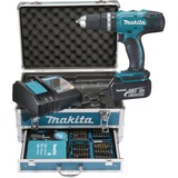 Makita DHP453RFX2 trapano 1,7 kg blu/Nero, Trapano con impugnatura a pistola, 1,3 cm, 3,6 cm, 1,3 cm, 1,3 cm, 1,5 mm