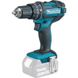 Makita DHP482Z trapano Senza chiave 1,8 kg Nero, Blu, Cordless blu/Nero, Trapano con impugnatura a pistola, Senza chiave, 1,3 cm, 3,8 cm, 1,3 cm, 1,5 mm