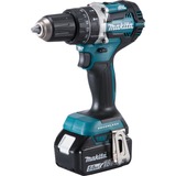 Makita DHP484RTJ trapano Senza chiave 1,8 kg Nero, Blu blu/Nero, Trapano con impugnatura a pistola, Senza chiave, 1,3 cm, 3,6 cm, 1,3 cm, 1,3 cm