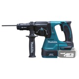 Makita DHR243Z martello perforatore 950 Giri/min, Trapano a percussione blu/Nero, 950 Giri/min, 2 J, 4700 bpm, 1,3 cm, 2,6 cm, 2,5 m/s²