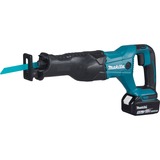 Makita DJR186RT seghetto da traforo cordless 18 V Ioni di Litio 3,5 kg, Scambiarsi sega blu/Nero, 18 V, Ioni di Litio, 5 Ah, 3,5 kg, 481 mm, 81 mm