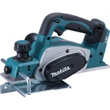 Makita DKP180Z pialla manuale elettrica Nero, Blu 14000 Giri/min, Aereo elettrico blu/Nero, Nero, Blu, 14000 Giri/min, 8,2 cm, 9 mm, Batteria, 18 V