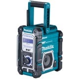 Makita DMR112 altoparlante portatile Altoparlante portatile stereo Nero, Turchese 4,9 W, Radio sito lavoro turchese/Nero, 2.0 canali, 8,9 cm, 4,9 W, Senza fili, Altoparlante portatile stereo, Nero, Turchese