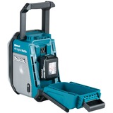 Makita DMR115 radio Cantiere Nero, Blu turchese, Cantiere, DAB,DAB+,FM, 87.5 - 108 MHz, 174.928 - 239.2 MHz, Nero, Blu, IP65