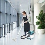 Makita DVC150LZ aspiracenere 15 L Blu, Bianco, Aspira bagnato / asciutto 15 L, Blu, Bianco, 3,5 m, 5 m, 3,8 cm, Secco e bagnato