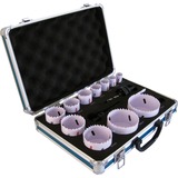 Makita D-47298 sega per trapano 11 pezzo(i), Sega a tazza Set, Metallo, Legno, 19,22,25,29,35,38,44,51,57,68,75 mm, 14 pezzo(i), 11 pezzo(i)