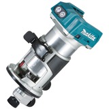 Makita Fresatrice multifunzione a batteria DRT50Z, 18 volt, Fresatrici blu/Argento