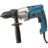 Makita HP2071J trapano 2900 Giri/min Senza chiave 2,5 kg Nero, Blu, Argento blu, Senza chiave, 1,3 cm, 2900 Giri/min, 4 cm, 1,6 cm, 2 cm