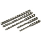 Makita NEMESIS 2 SDS+ Set di punte per martello B-58992, Drill bit set argento