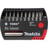 Makita P-53768 punta per cacciavite 11 pezzo(i), Set di bit 11 pezzo(i), Torcia, 1.5/ 2.0/ 2.5/ 3.0/ 4.0/ 5.0/ 6.0/ 8.0x25 mm, 2,5 cm
