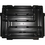 Makita P-83668 Cassetta degli attrezzi Nero, Deposito Nero, Cassetta degli attrezzi, Nero, 388 mm, 283 mm, 64 mm
